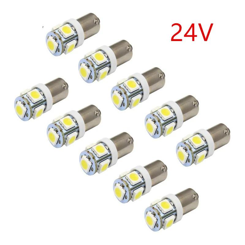  BA9S 5050 5 LED 24V ȣ , ׸   1815 1895  , ڵ    Ʈ, 10 